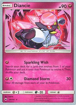 Diancie (94/147) (Infinite Force - Diego Cassiraga) [World Championships 2017] | The Gaming-Verse