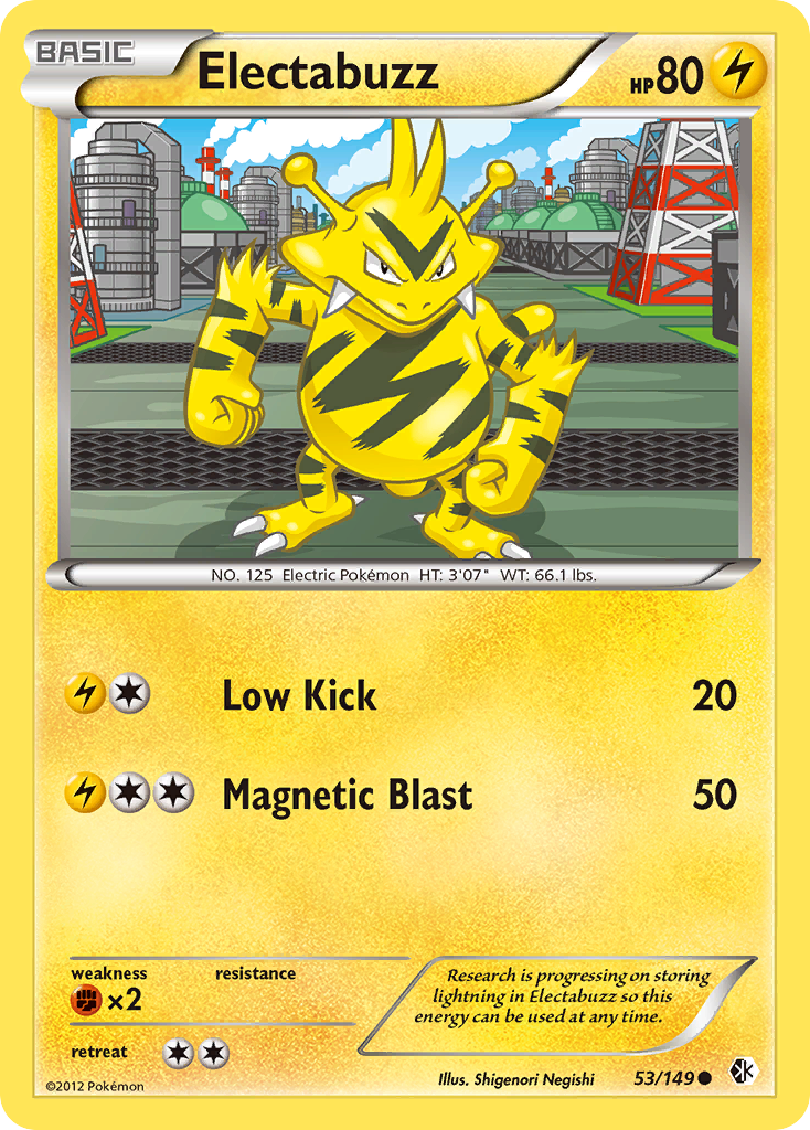 Electabuzz (53/149) [Black & White: Boundaries Crossed] | The Gaming-Verse