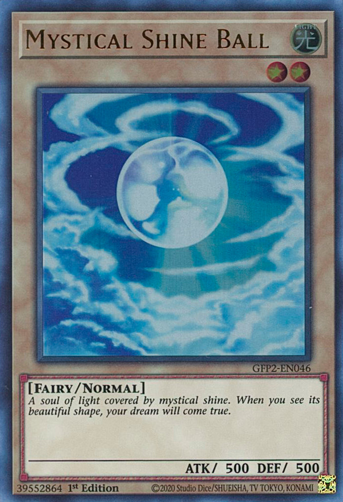 Mystical Shine Ball [GFP2-EN046] Ultra Rare | The Gaming-Verse