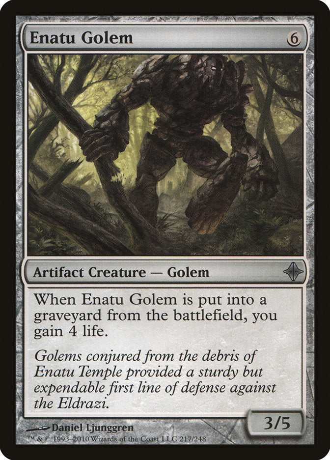 Enatu Golem [Rise of the Eldrazi] | The Gaming-Verse