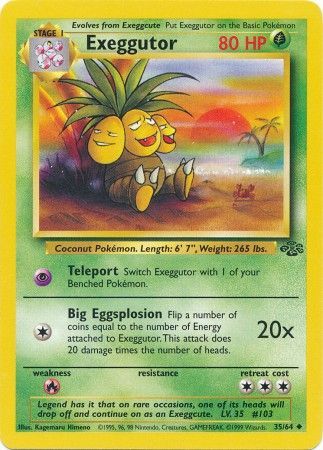 Exeggutor (35/64) [Jungle Unlimited] | The Gaming-Verse