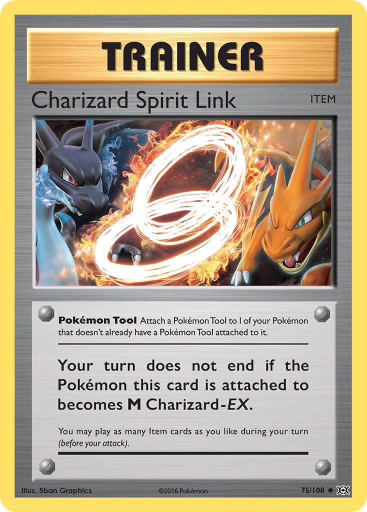 Charizard Spirit Link (75/108) [XY: Evolutions] | The Gaming-Verse