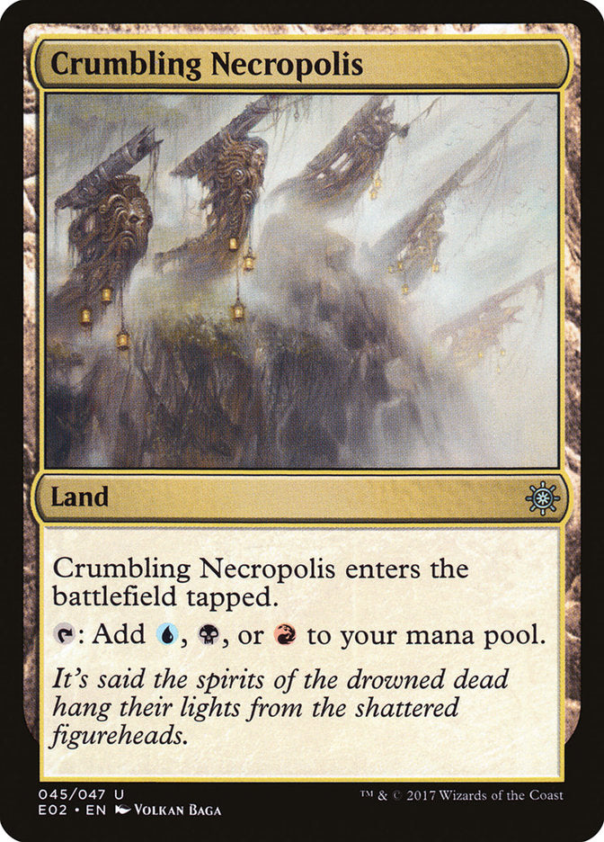 Crumbling Necropolis [Explorers of Ixalan] | The Gaming-Verse