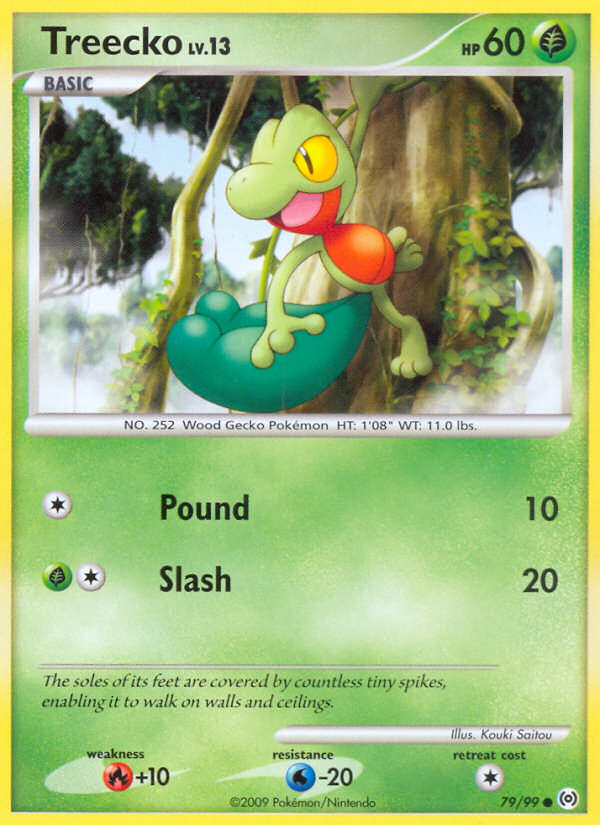 Treecko (79/99) [Platinum: Arceus] | The Gaming-Verse