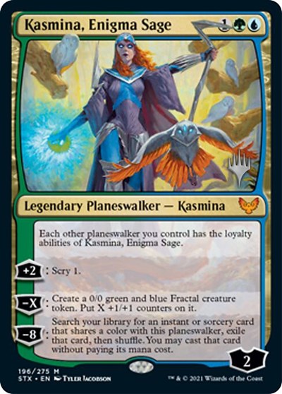 Kasmina, Enigma Sage (Promo Pack) [Strixhaven: School of Mages Promos] | The Gaming-Verse