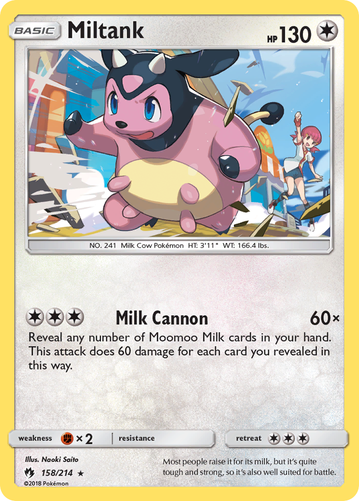 Miltank (158/214) [Sun & Moon: Lost Thunder] | The Gaming-Verse