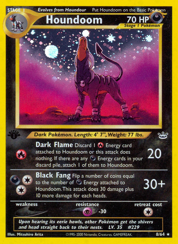 Houndoom (8/64) [Neo Revelation 1st Edition] | The Gaming-Verse