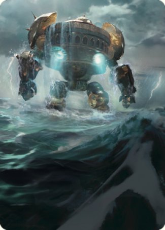 Island Art Card [The Brothers' War Art Series] | The Gaming-Verse