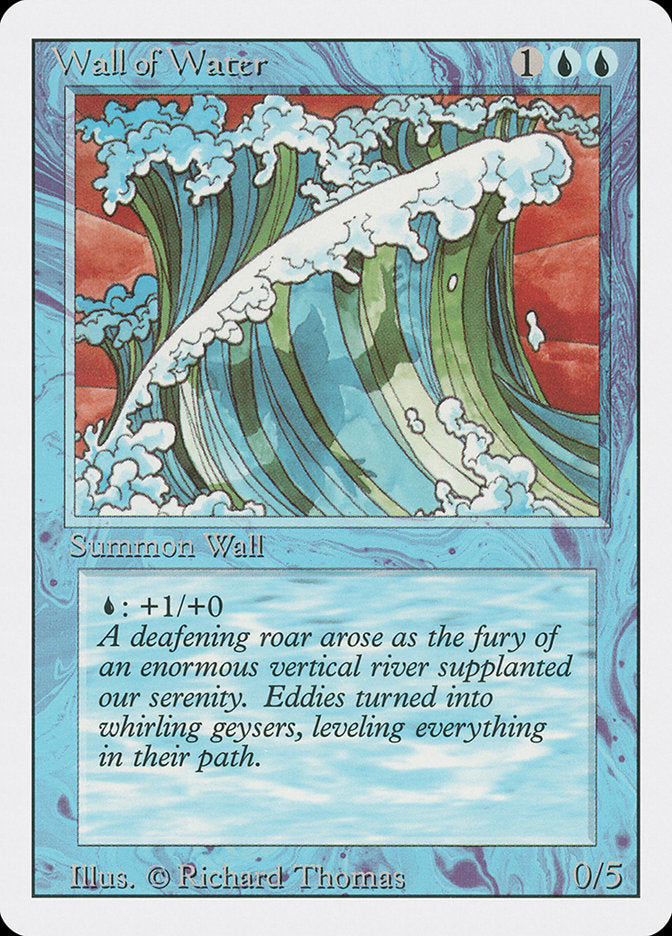 Wall of Water [Revised Edition] | The Gaming-Verse