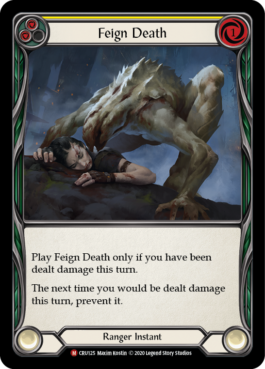 Feign Death [CRU125] 1st Edition Normal | The Gaming-Verse