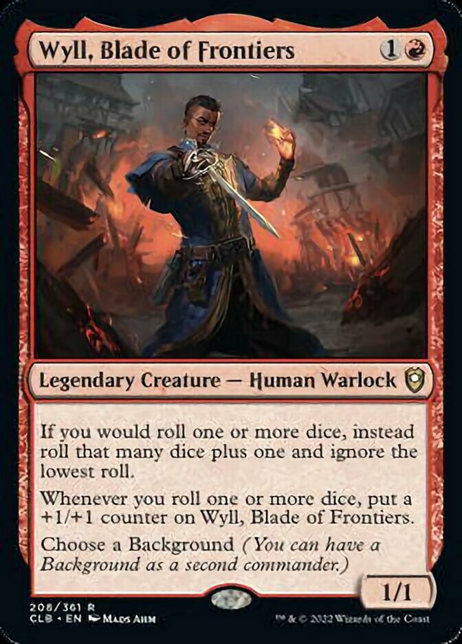 Wyll, Blade of Frontiers [Commander Legends: Battle for Baldur's Gate] | The Gaming-Verse