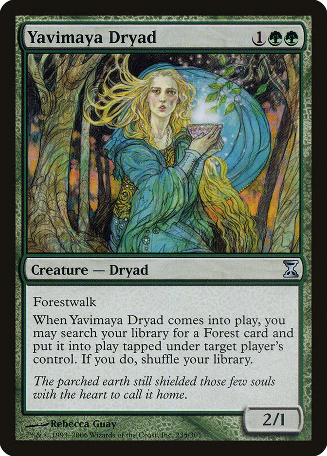 Yavimaya Dryad [Time Spiral] | The Gaming-Verse