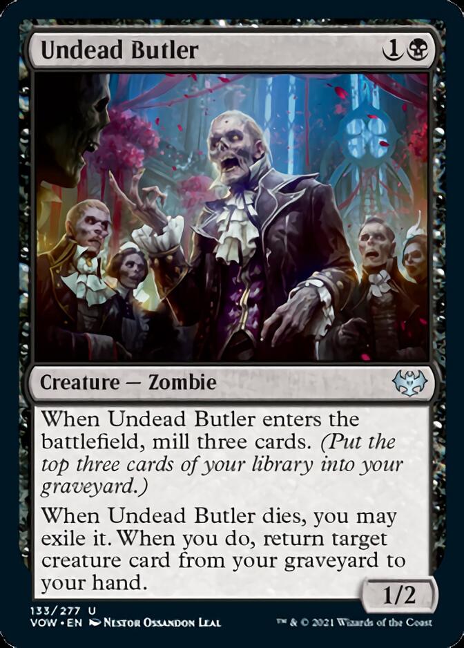 Undead Butler [Innistrad: Crimson Vow] | The Gaming-Verse