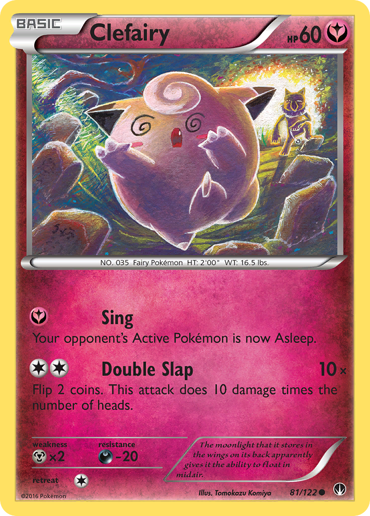 Clefairy (81/122) [XY: BREAKpoint] | The Gaming-Verse