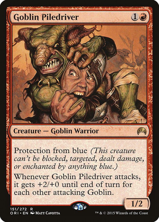 Goblin Piledriver [Magic Origins] | The Gaming-Verse