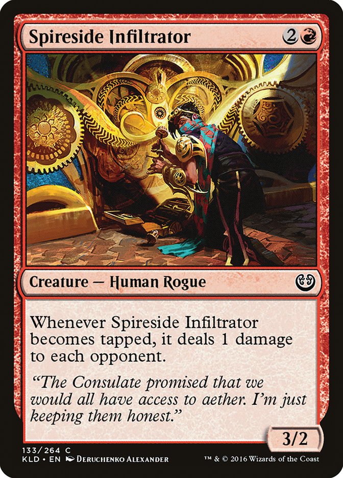 Spireside Infiltrator [Kaladesh] | The Gaming-Verse