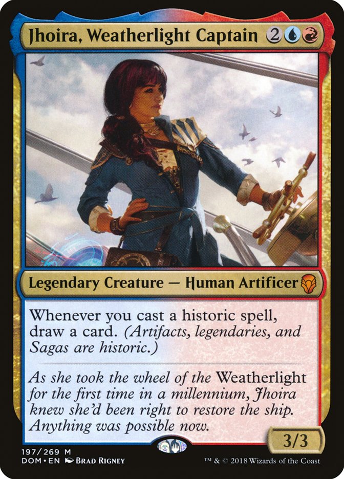 Jhoira, Weatherlight Captain [Dominaria] | The Gaming-Verse