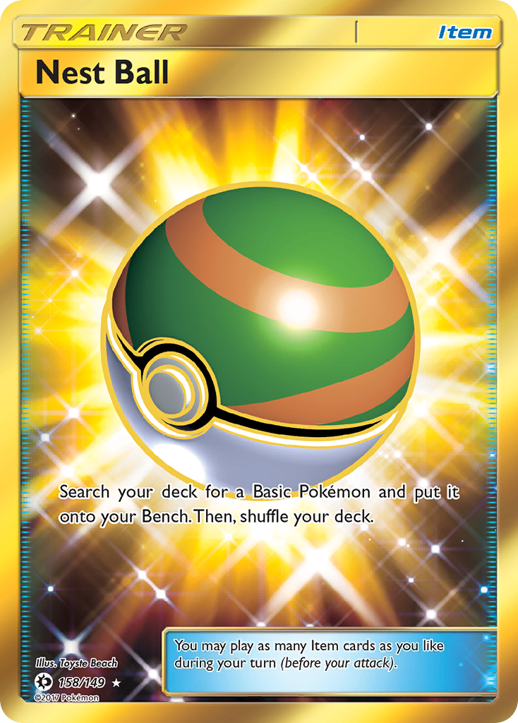 Nest Ball (158/149) [Sun & Moon: Base Set] | The Gaming-Verse