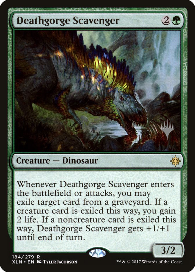 Deathgorge Scavenger (Promo Pack) [Ixalan Promos] | The Gaming-Verse