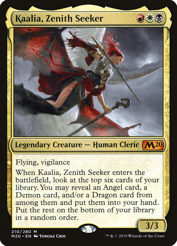 Kaalia, Zenith Seeker [Core Set 2020] | The Gaming-Verse