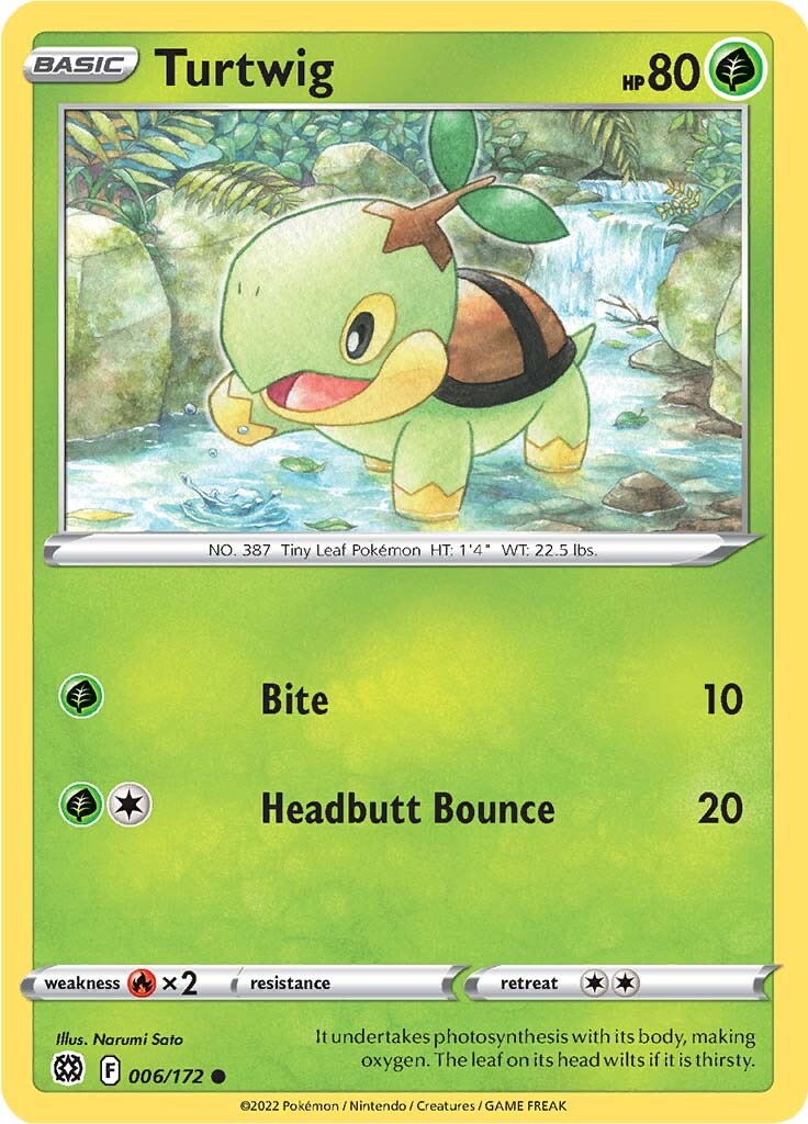 Turtwig (006/172) [Sword & Shield: Brilliant Stars] | The Gaming-Verse