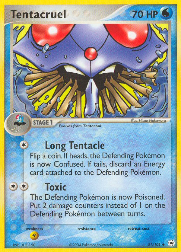 Tentacruel (51/101) [EX: Hidden Legends] | The Gaming-Verse