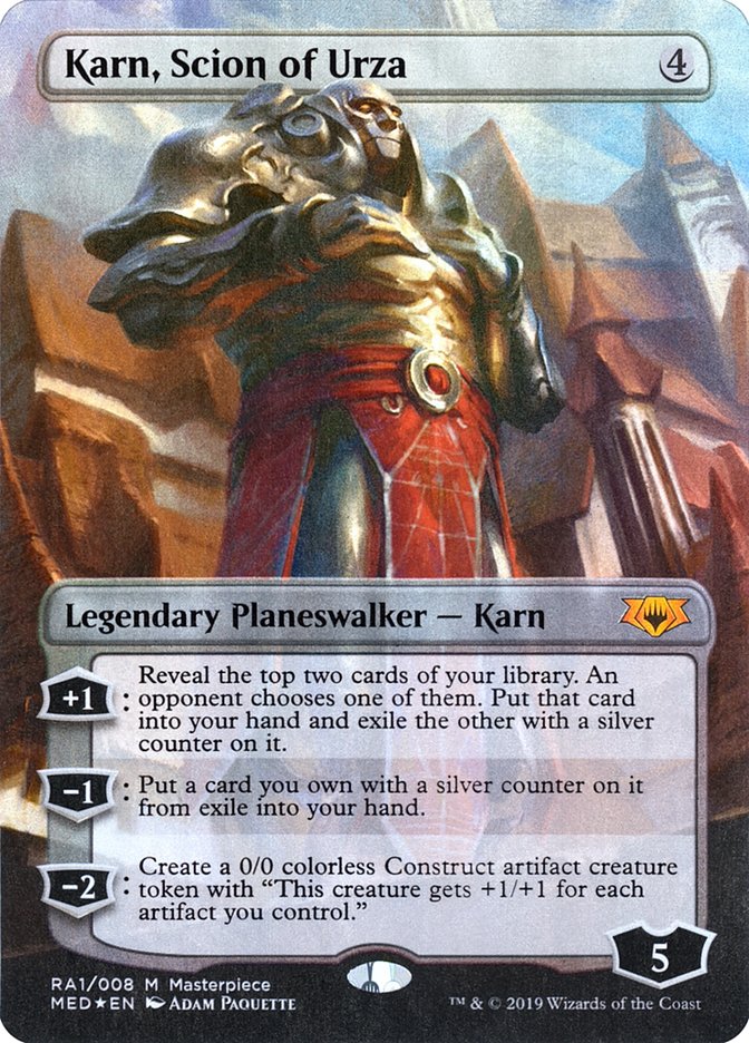 Karn, Scion of Urza [Mythic Edition] | The Gaming-Verse