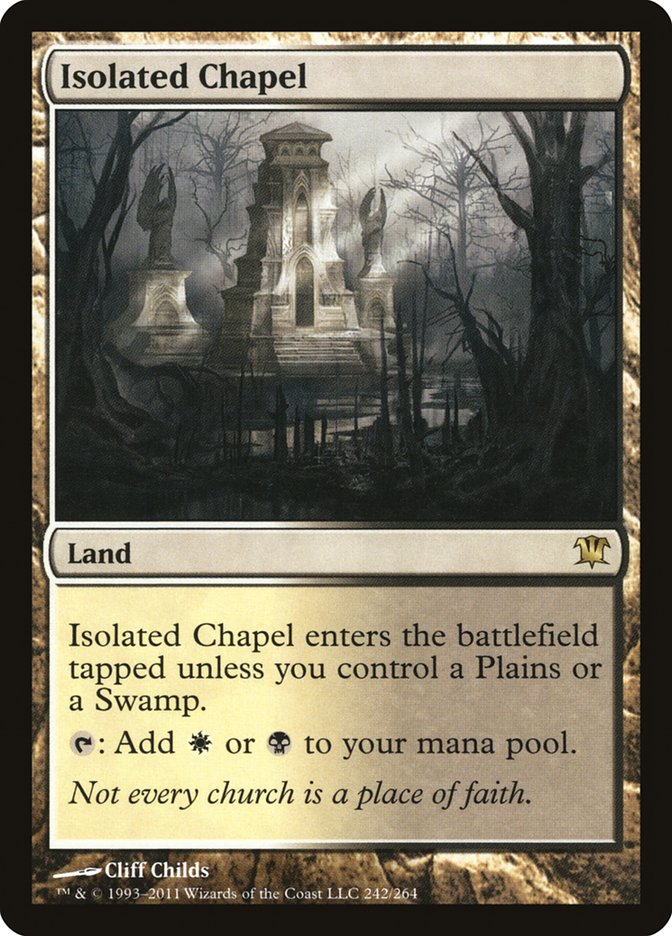 Isolated Chapel [Innistrad] | The Gaming-Verse