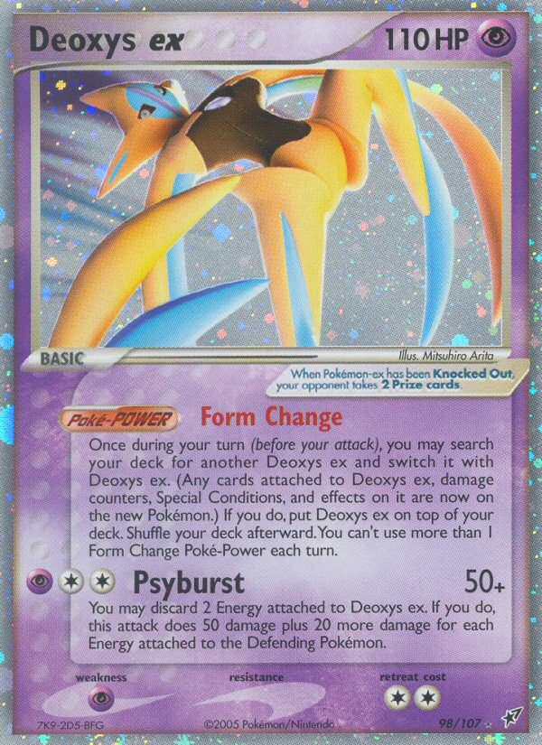 Deoxys ex (98/107) [EX: Deoxys] | The Gaming-Verse