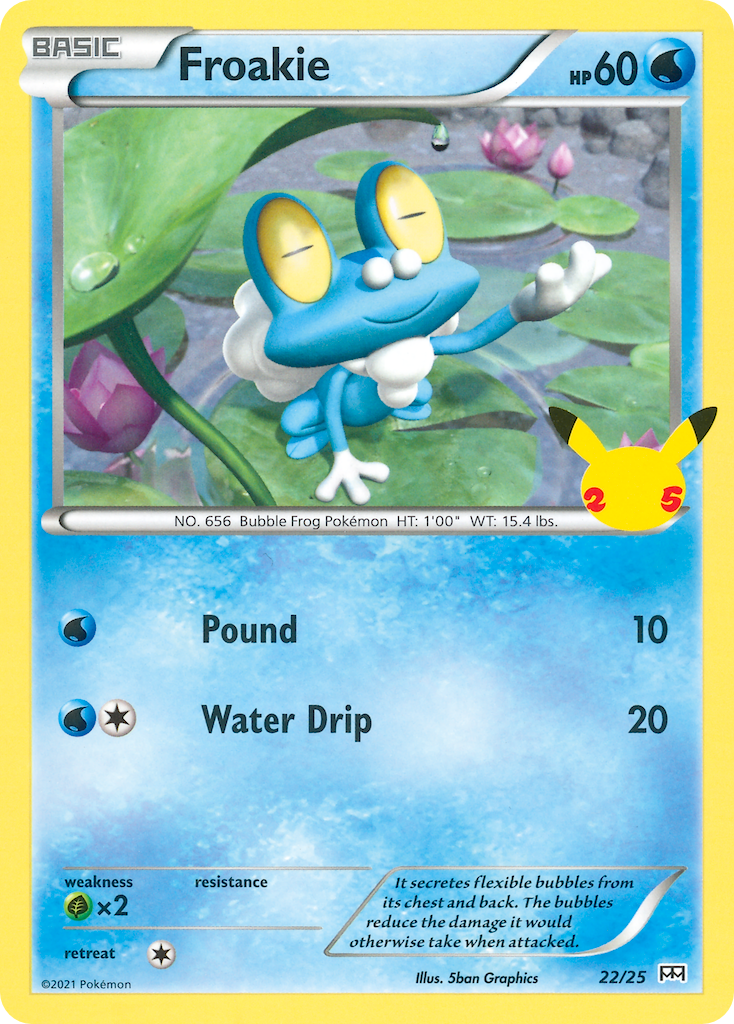 Froakie (22/25) [McDonald's 25th Anniversary] | The Gaming-Verse