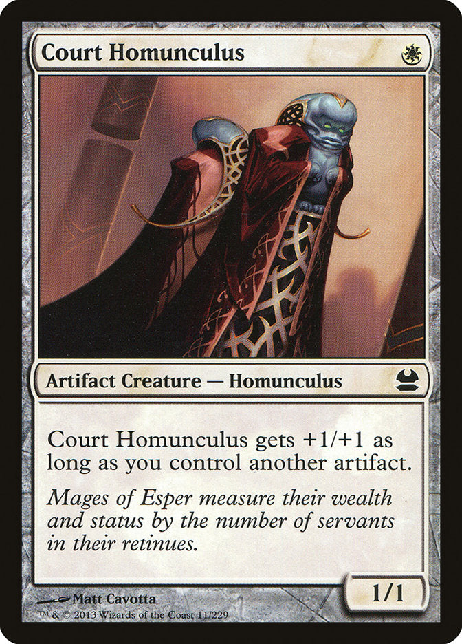 Court Homunculus [Modern Masters] | The Gaming-Verse