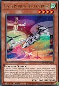 Mecha Phantom Beast Coltwing [MAGO-EN065] Rare | The Gaming-Verse