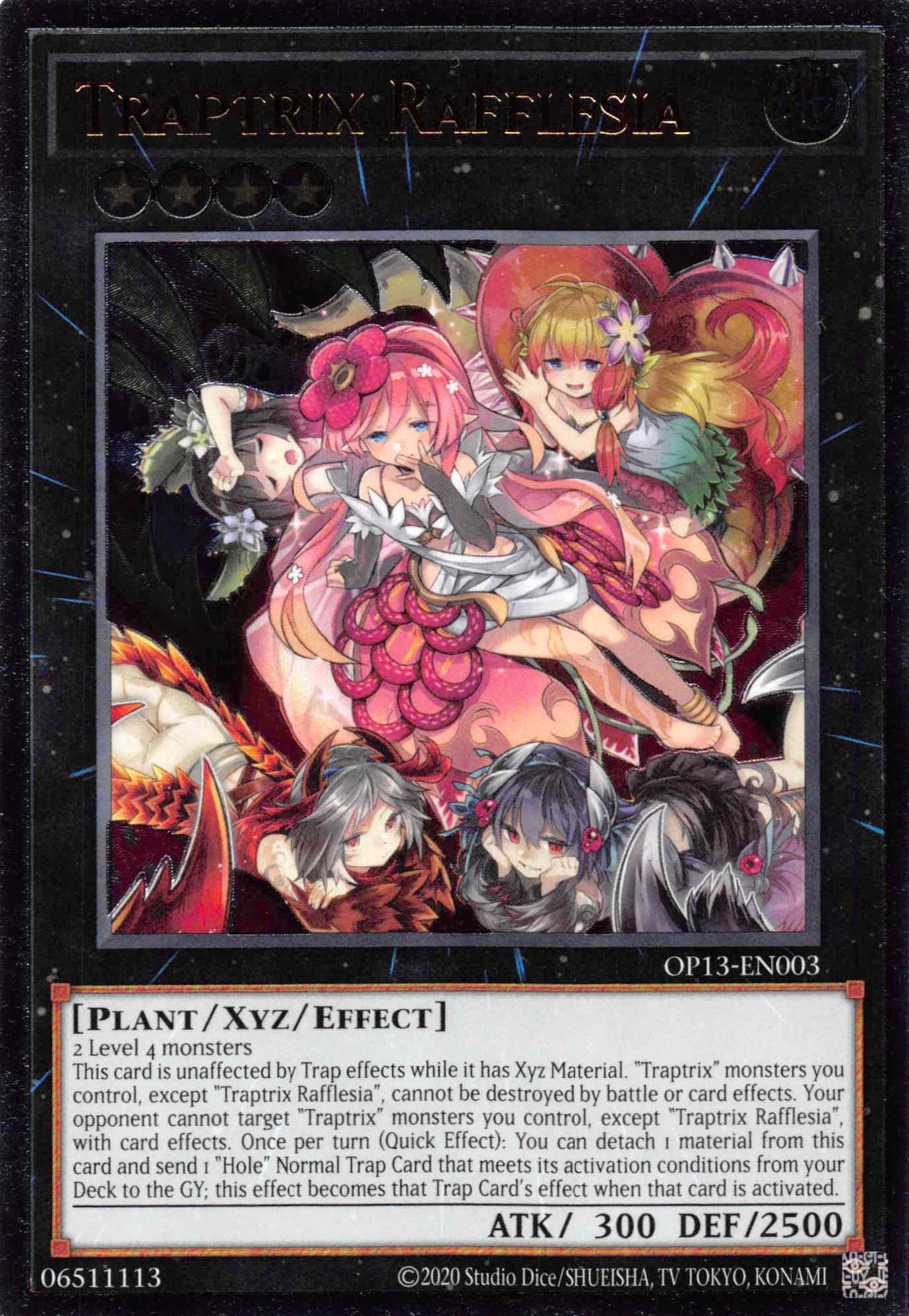 Traptrix Rafflesia [OP13-EN003] Ultimate Rare | The Gaming-Verse