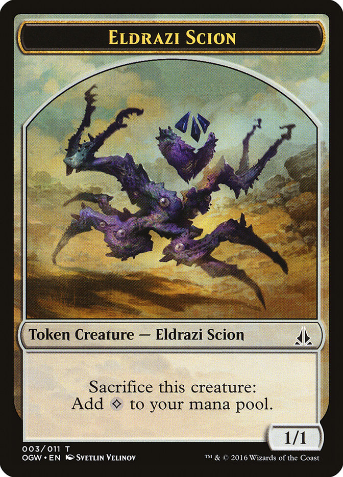 Eldrazi Scion (003/011) [Oath of the Gatewatch Tokens] | The Gaming-Verse