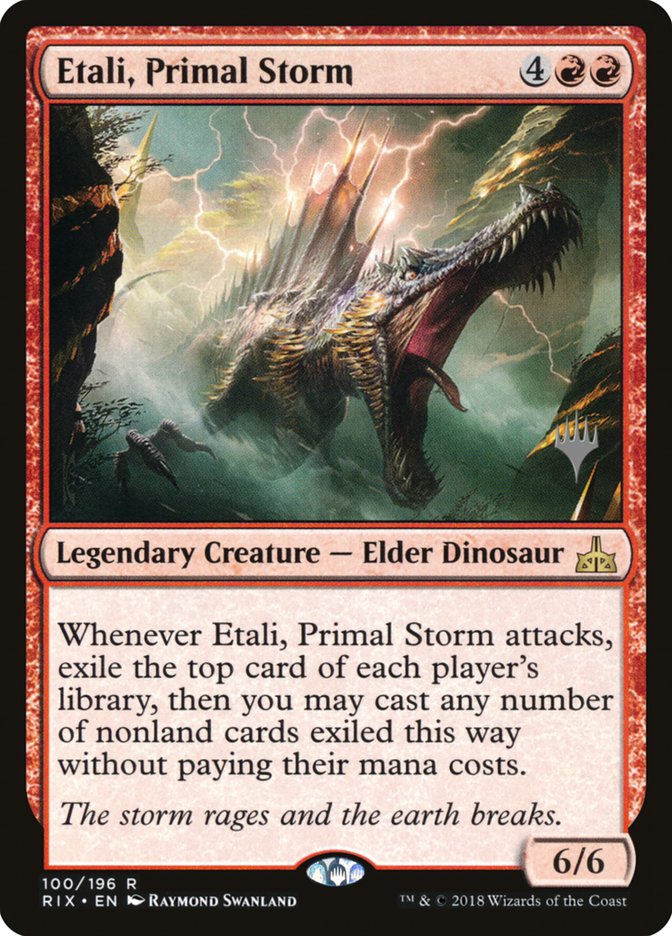 Etali, Primal Storm (Promo Pack) [Rivals of Ixalan Promos] | The Gaming-Verse