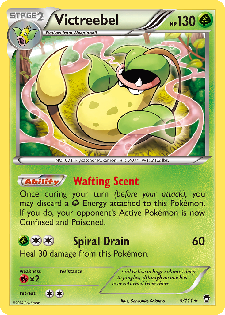 Victreebel (3/111) [XY: Furious Fists] | The Gaming-Verse