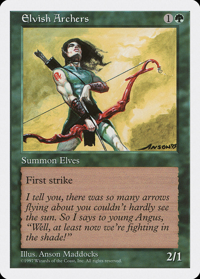 Elvish Archers [Fifth Edition] | The Gaming-Verse