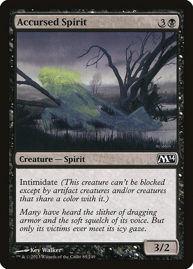 Accursed Spirit [Magic 2014] | The Gaming-Verse