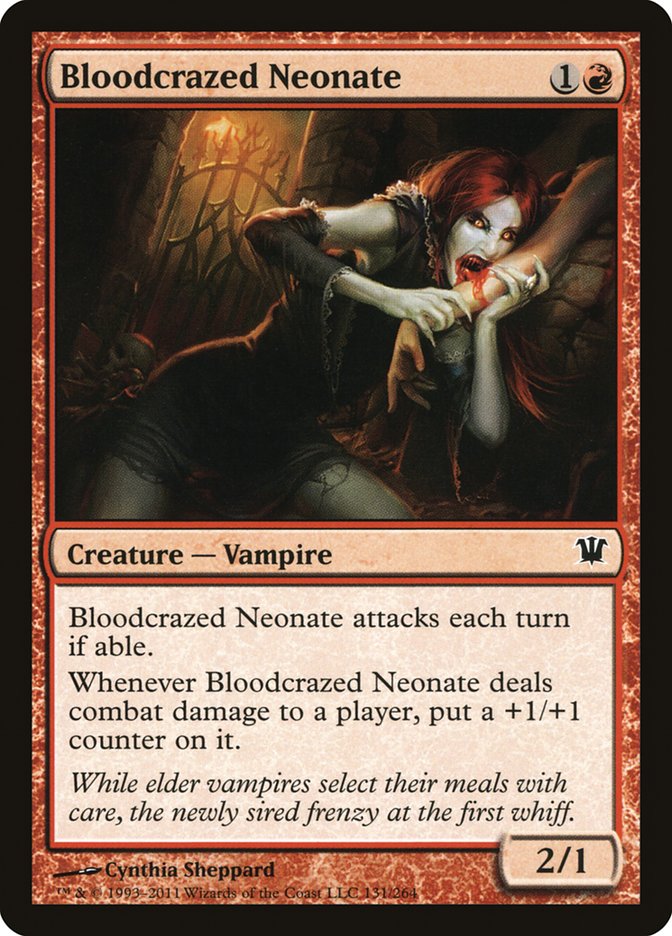 Bloodcrazed Neonate [Innistrad] | The Gaming-Verse