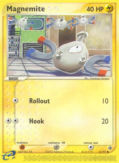 Magnemite (61/97) [EX: Dragon] | The Gaming-Verse