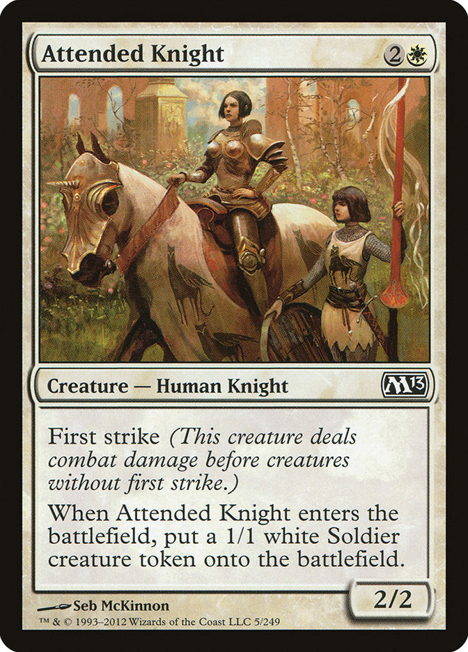 Attended Knight [Magic 2013] | The Gaming-Verse