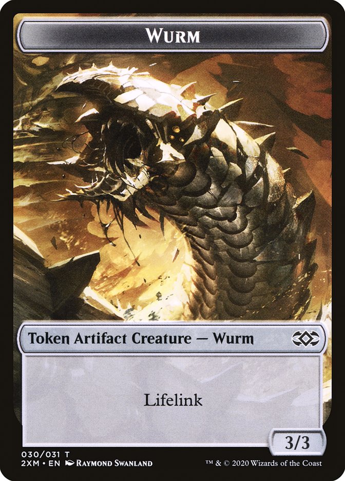 Wurm (030/031) [Double Masters Tokens] | The Gaming-Verse