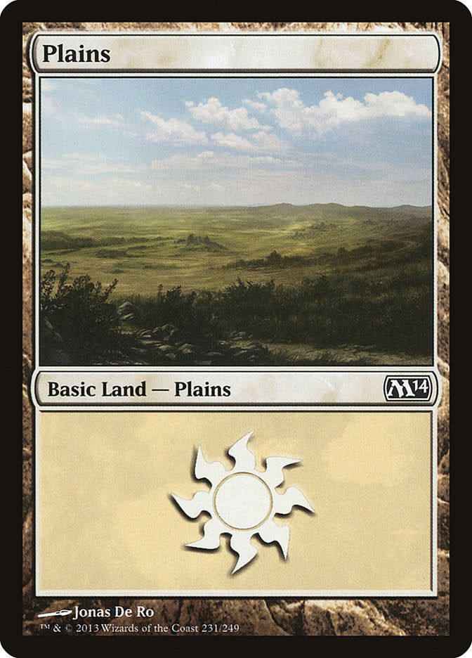 Plains (#231) [Magic 2014] | The Gaming-Verse