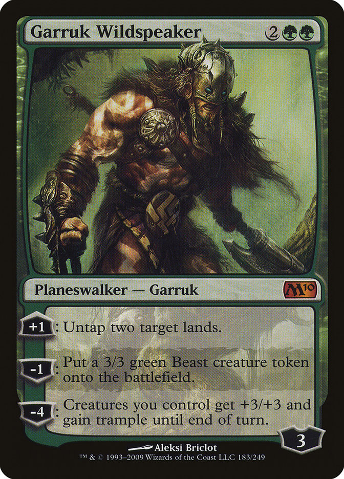 Garruk Wildspeaker [Magic 2010] | The Gaming-Verse