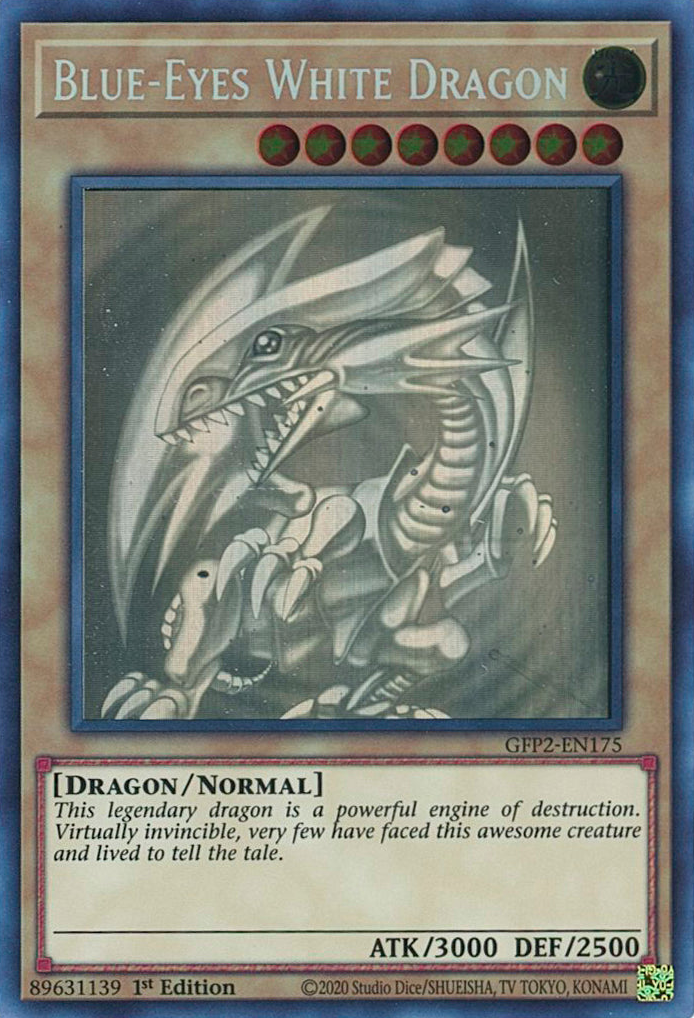 Blue-Eyes White Dragon [GFP2-EN175] Ghost Rare | The Gaming-Verse