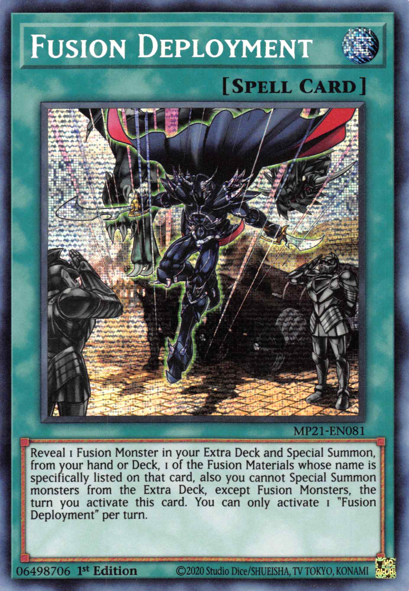 Fusion Deployment [MP21-EN081] Prismatic Secret Rare | The Gaming-Verse