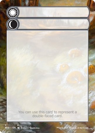 Helper Card (5/9) [Innistrad: Midnight Hunt Tokens] | The Gaming-Verse