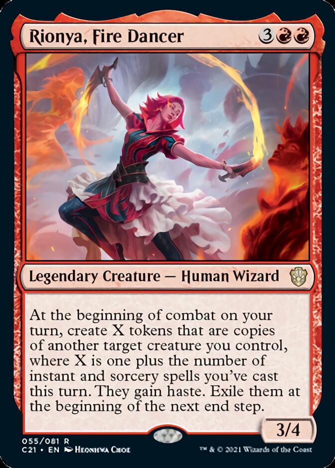 Rionya, Fire Dancer [Commander 2021] | The Gaming-Verse