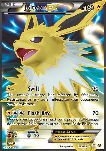 Jolteon EX (28a/83) (Alternate Art Promo) [XY: Generations] | The Gaming-Verse