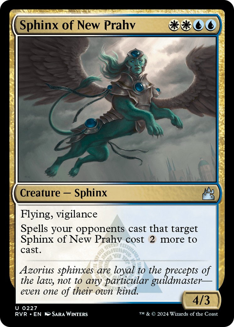 Sphinx of New Prahv [Ravnica Remastered] | The Gaming-Verse